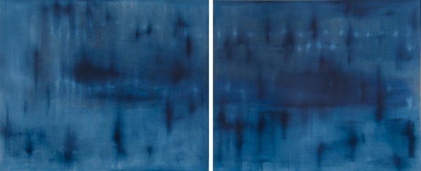 Udo Rutschmann "# B 1 Unreharsed blue"