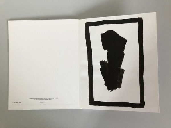 Sol LeWitt "Black Gouaches" - Künstlerbuch