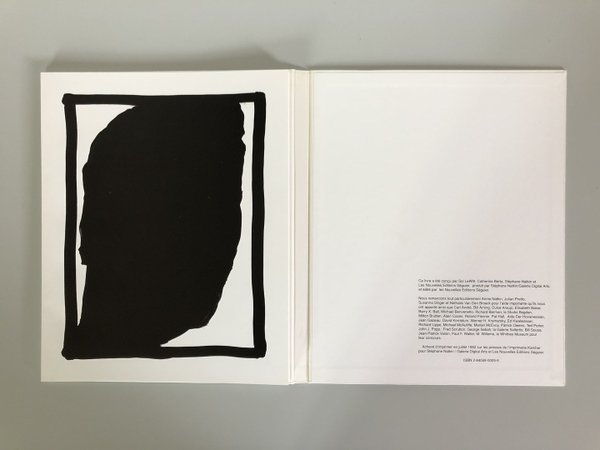Sol LeWitt "Black Gouaches" - Künstlerbuch