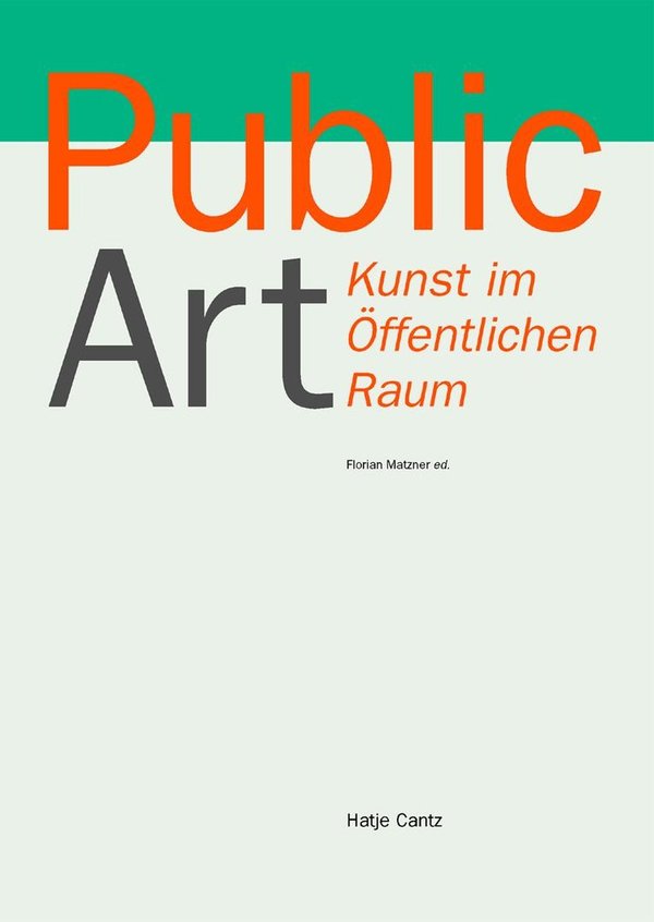 Florian Matzner "Public Art"