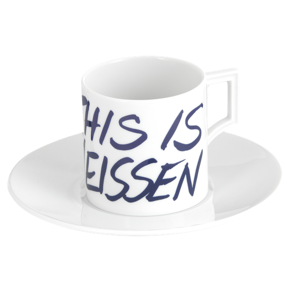 MEISSEN Espresso Tasse "This is Meissen"