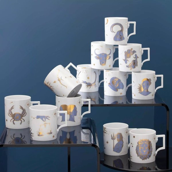 MEISSEN Zodiac Collection Mug "Wassermann"