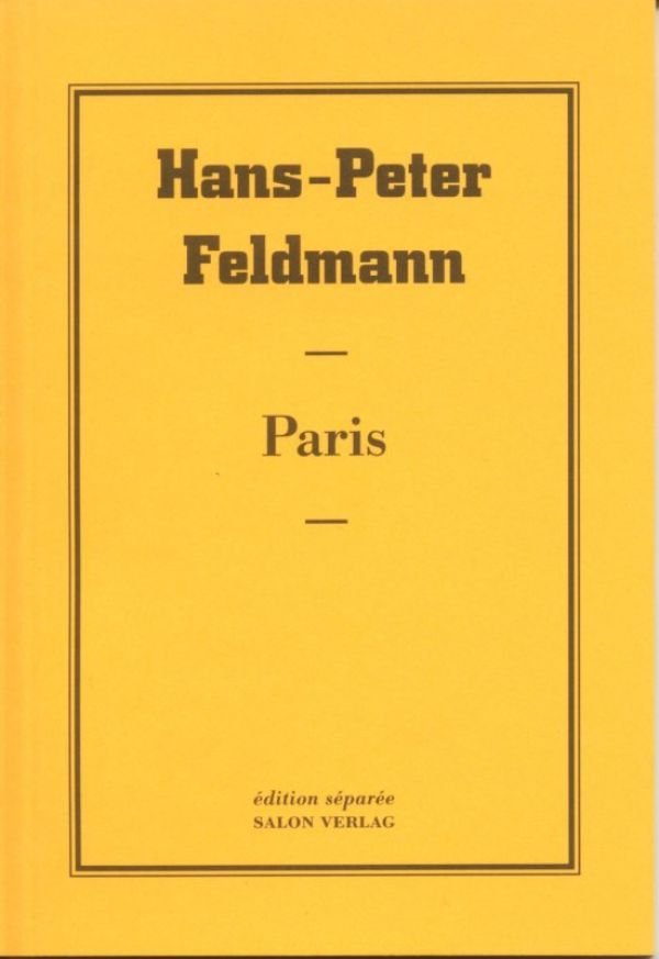 Hans-Peter Feldmann "Paris"